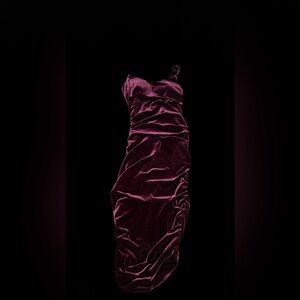 Women Windsor Velvet Dress